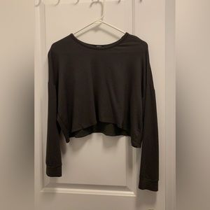 Long sleeve crop top NWOT